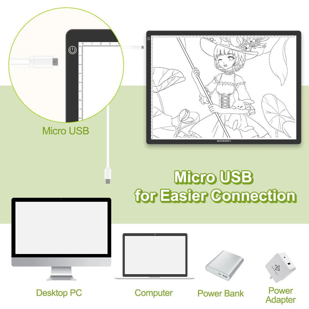GAOMON GA3 LED Light Pad - Image 5